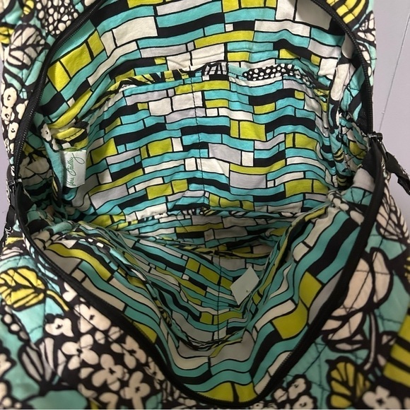 Vera Bradley Island Blooms Tote Purse Shoulder Bag - Picture 3 of 3